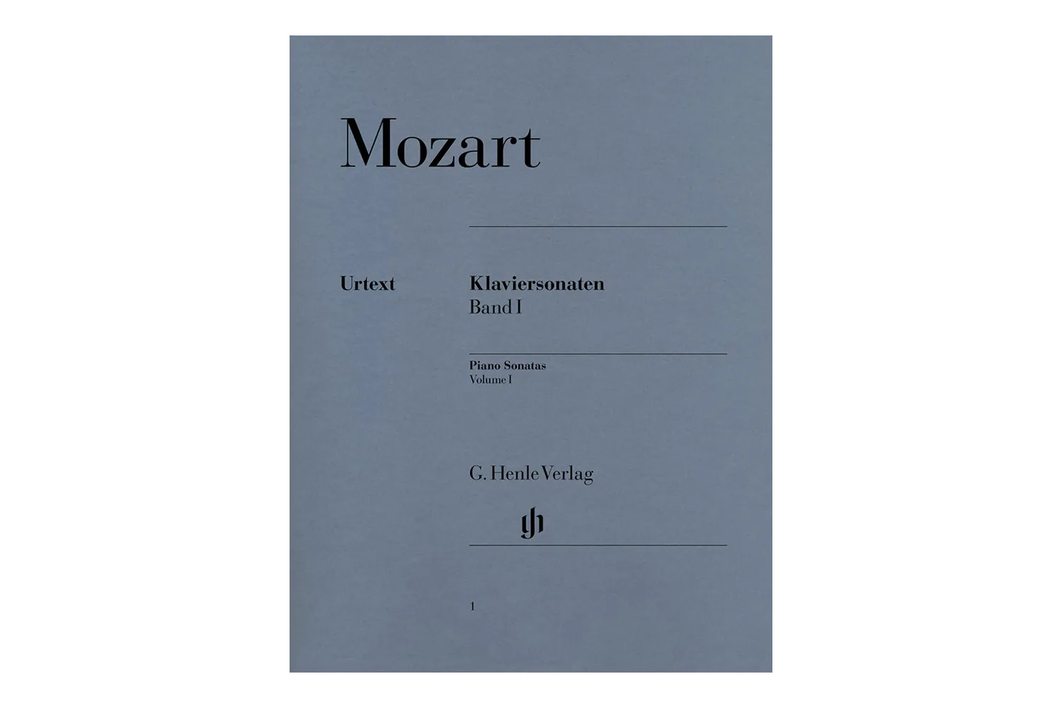 Henle Verlag Mozart Klaviersonaten Band I