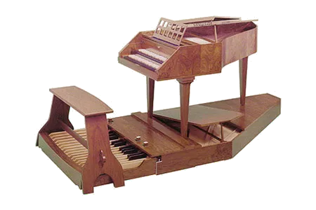 Neupert Pedal-Cembalo incl. Bank