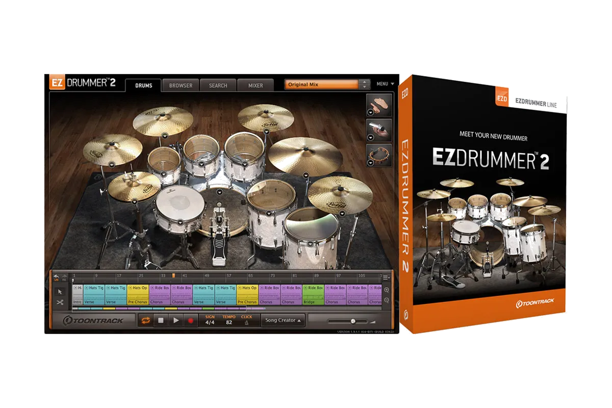 Toontrack EZdrummer 2
